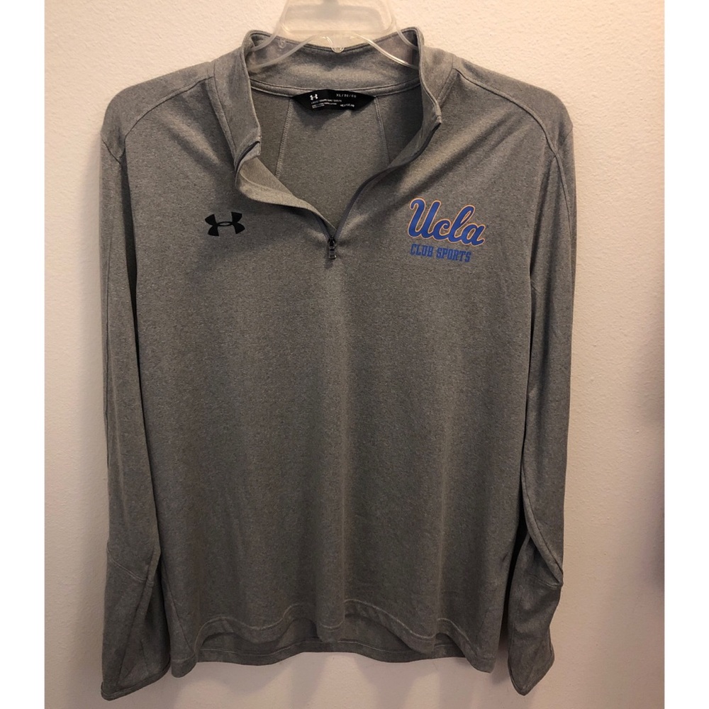 UCLA Under Armour heatgear zip up